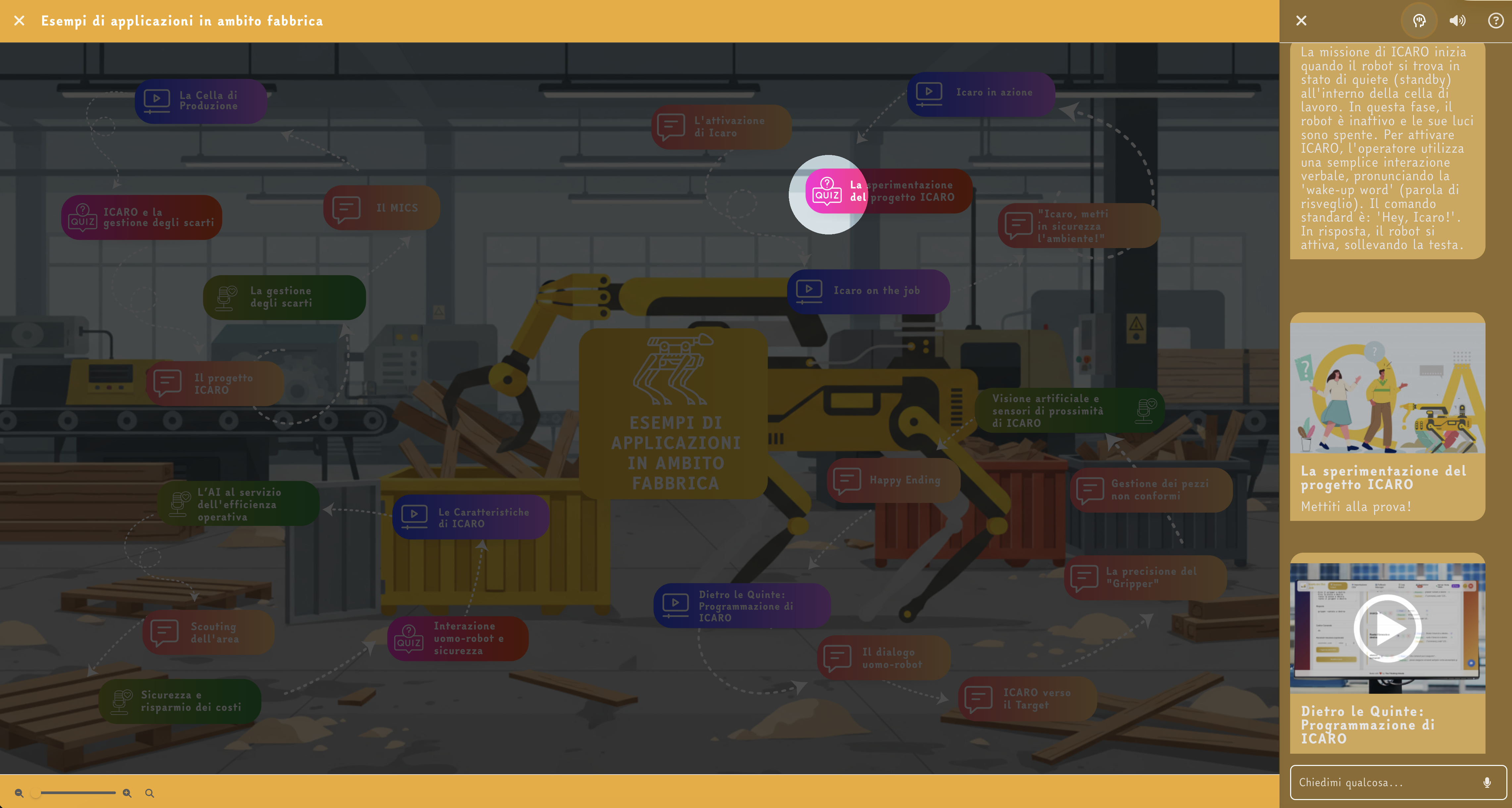 Dettaglio funzioni di accessibilità e personalizzazione dell’esperienza di apprendimento